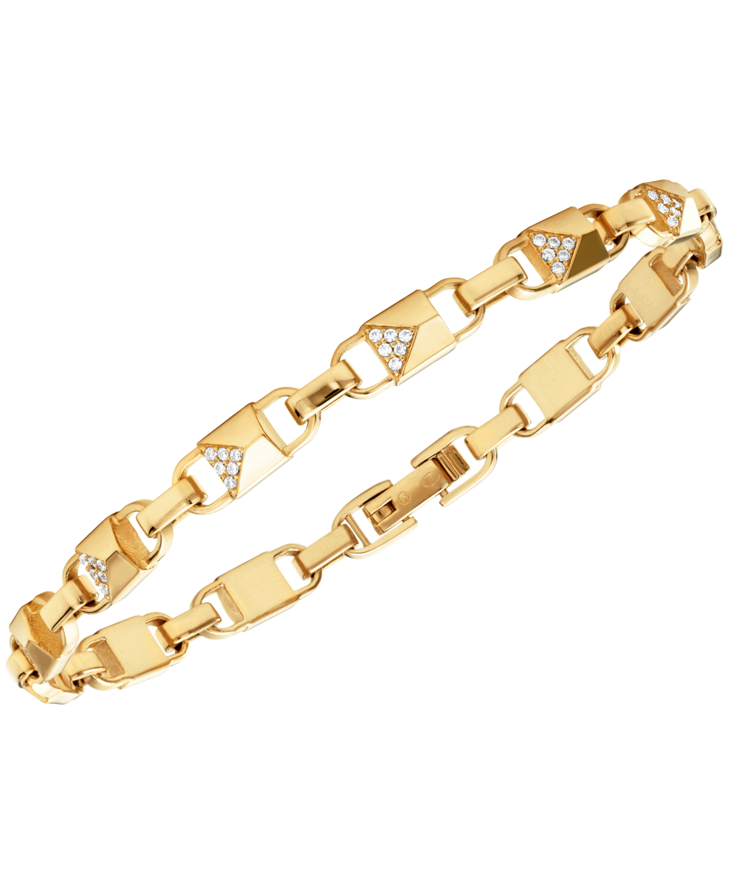 Bracciale Michael Kors lucchetti argento oro giallo