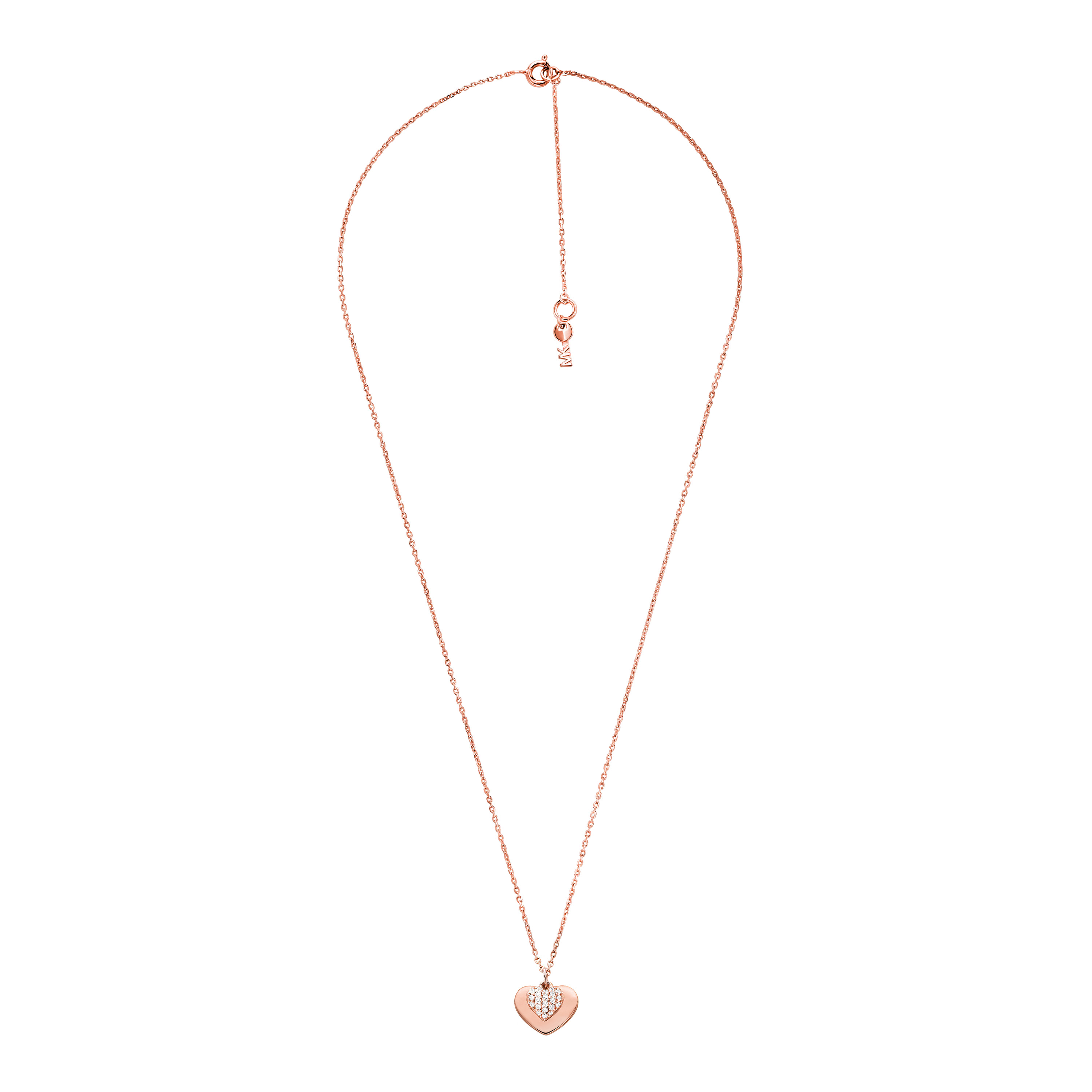 Michael Kors Jewelry collana cuore oro rosa - immagine 4