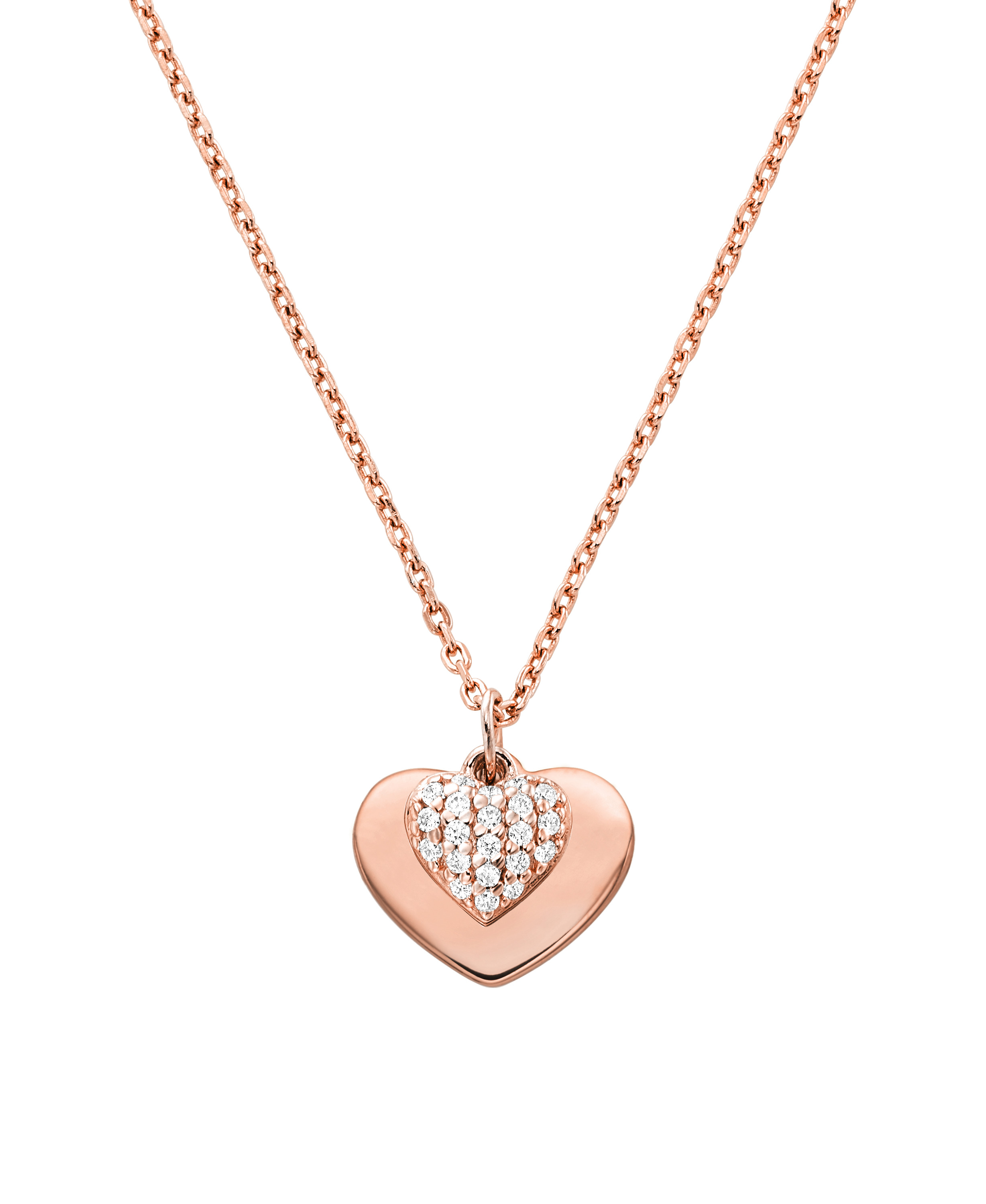 Michael Kors Jewelry collana cuore oro rosa