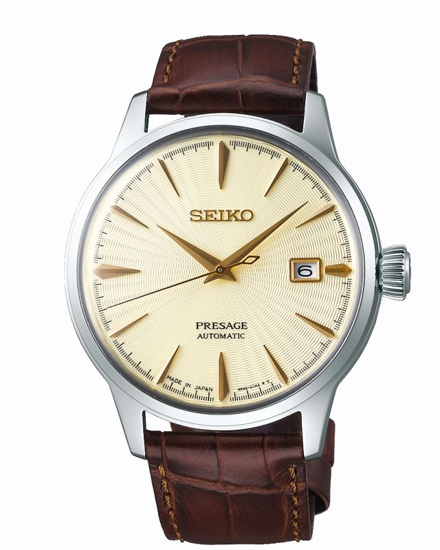 Seiko Presage Automatic SRPC99J1 - Orologio uomo classico cinturino pelle - Casavola Noci
