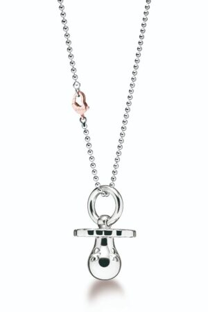leBebe Suonamore Ciuccio SNM001-RS - Gioielleria Casavola di Noci - chiama angeli argento - idee regalo per donna incinta
