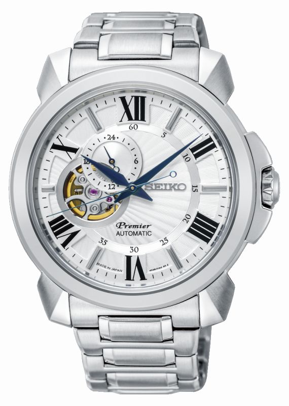 Seiko Premier Automatico SSA369J1 - Orologio acciaio elegante uomo - Casavola Noci