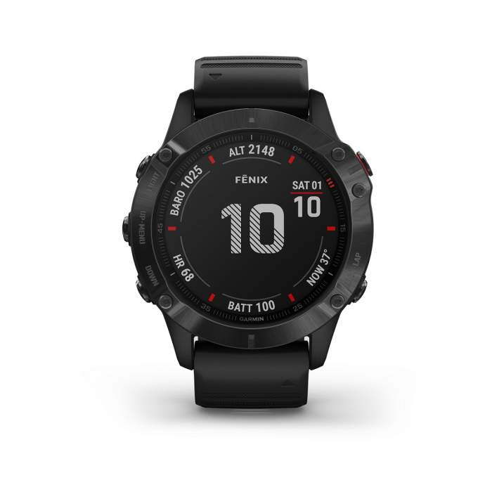 Garmin Fenix 6 Pro - Smartwatch GPS Multifunzione - Front - Altimetro - Gioielleria Casavola Noci