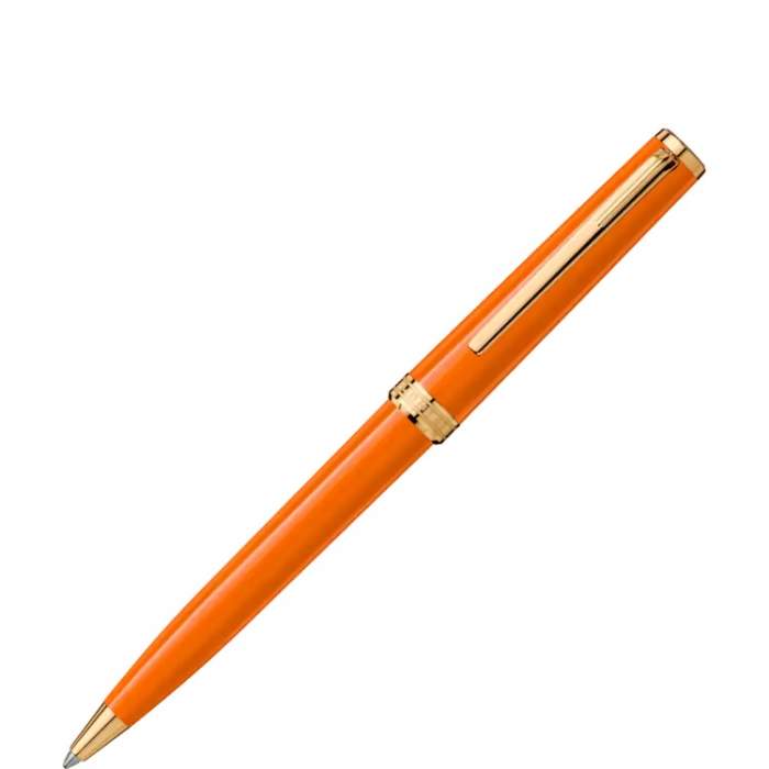 Pix Montblanc penna sfera arancio 119903 - Pregiata Resina Oro Giallo - Gioielleria Casavola Noci - main