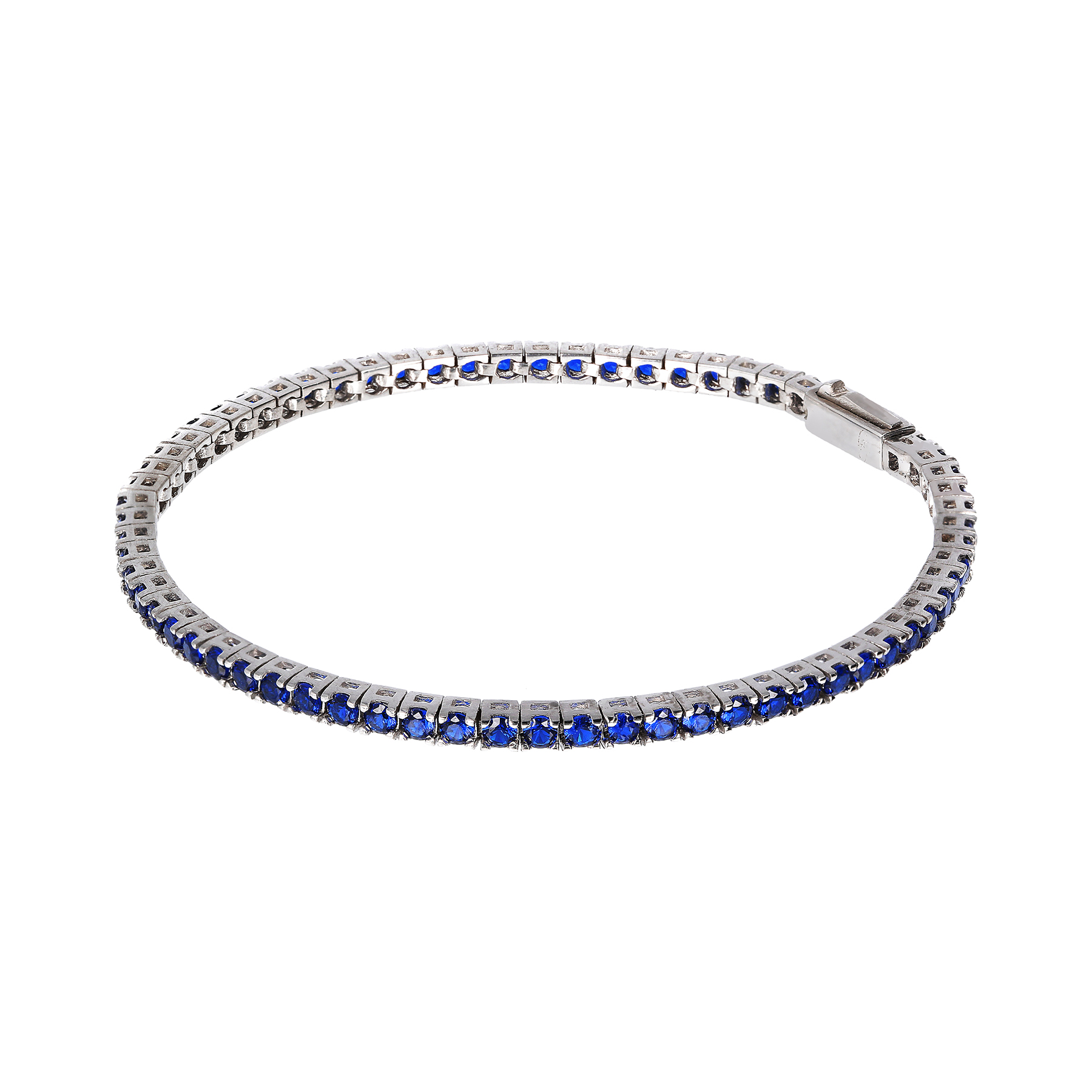 Albert M Bracciale Tennis WSOX00194BLURD19CM - Gioielleria Casavola Noci - main - idee regalo unisex - compleanno