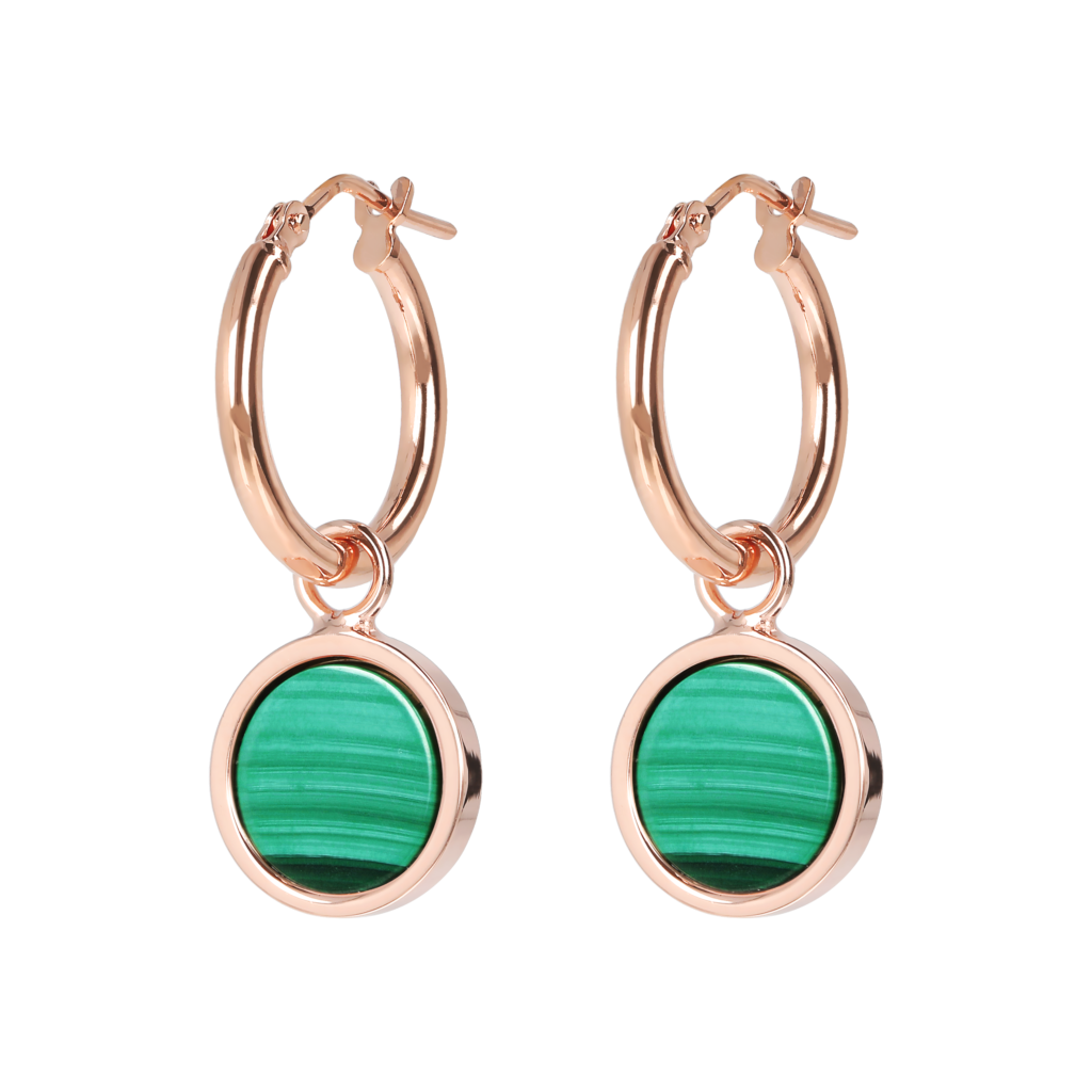 Orecchini Bronzallure Variegata Pendenti Quarzo Turchese WSBZ01263.LBQ