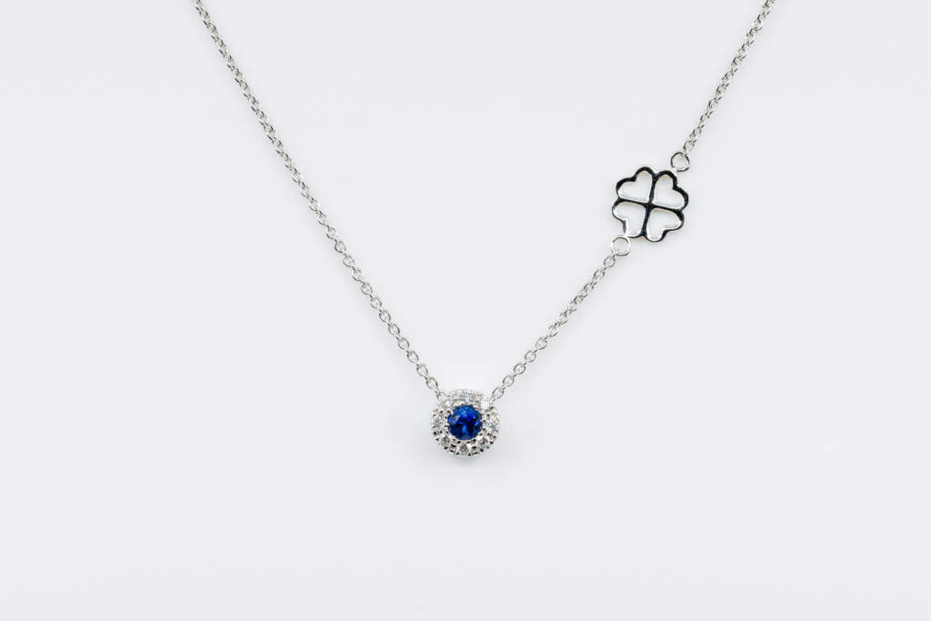 Collana Invisible Petite Saphir - Idea regalo per lei fidanzata - Gioielleria Casavola Noci