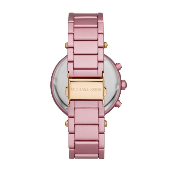 Michael Kors Orologi MK6806 - cronografo quarzo donna - Gioielleria Casavola Noci - bracciale rosa metallo