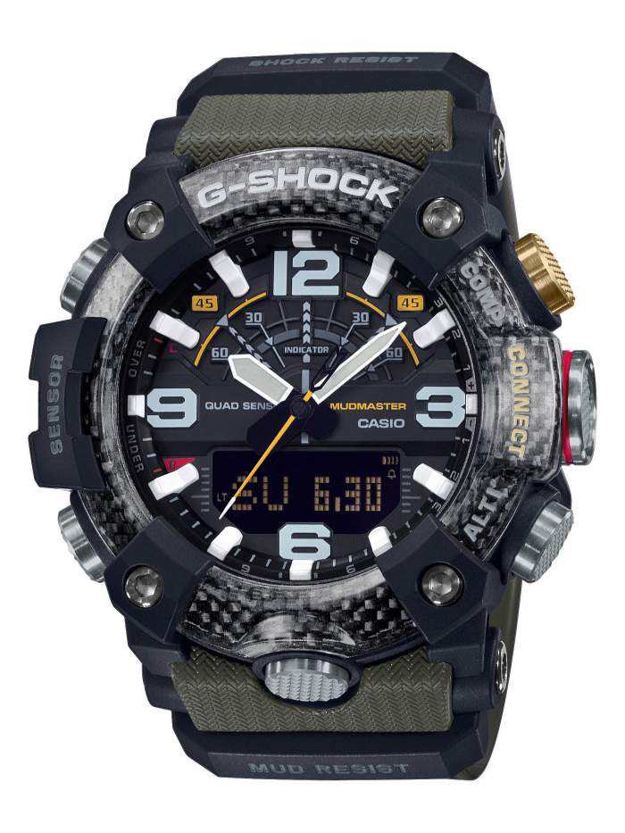 Casio G-Shock Mudmaster GG-B100-1A3ER - Gioielleria Casavola Noci - orologio militare tattico da professionisti