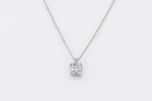 Collana punto luce diamante Double Bright - Gioielleria Casavola Noci - Caratura grande - idea regalo donne