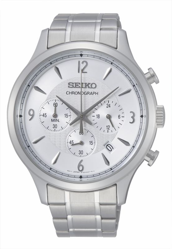 Seiko Classic Cronograph SSB337P1 - Gioielleria Casavola Noci - orologio uomo acciaio cronografo