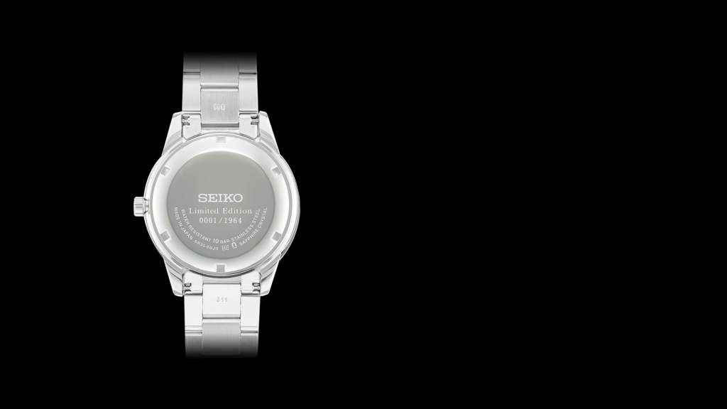 Seiko Presage Limited Edition - Prestige Line | Gioielleria Casavola Noci | fondello numero di serie | orologio da collezione