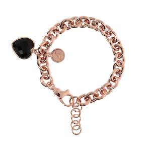 Bracciale cuore Bronzallure WSBZ00535BO idea regalo fidanzata compleanno - Gioielleria Casavola Noci - main