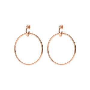 Orecchini cerchio Bronzallure WSBZ01538R idea regalo donna compleanno - Gioielleria Casavola Noci - main