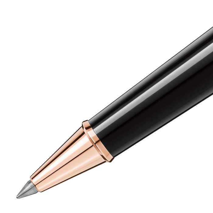 Montblanc Meisterstuck penna roller oro rosa Classique 112678 - Gioielleria Casavola Noci - dettaglio - idea regalo laurea ingegnere