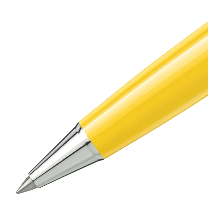 Pix Montblanc penna roller giallo senape 125239 - Gioielleria Casavola Noci - dettaglio - idea regalo laurea