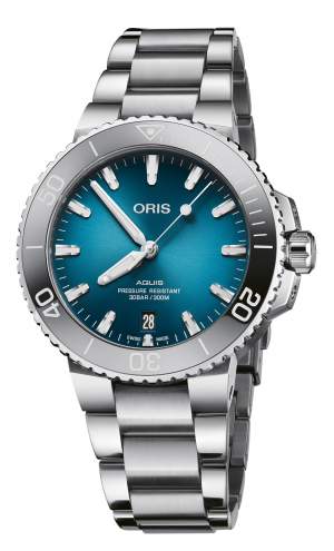 Oris Aquis Date 01 733 7732 4155-07 8 21 05PEB - Gioielleria Casavola di Noci - orologio automatico uomo 39 mm acciaio