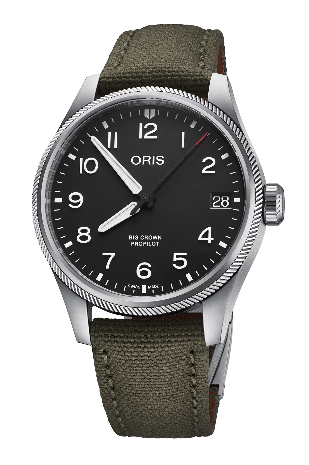 Oris Big Crown ProPilot 01 751 7761 4164-07 3 20 03LC - Gioielleria Casavola Noci - orologio aviator 41 mm big data