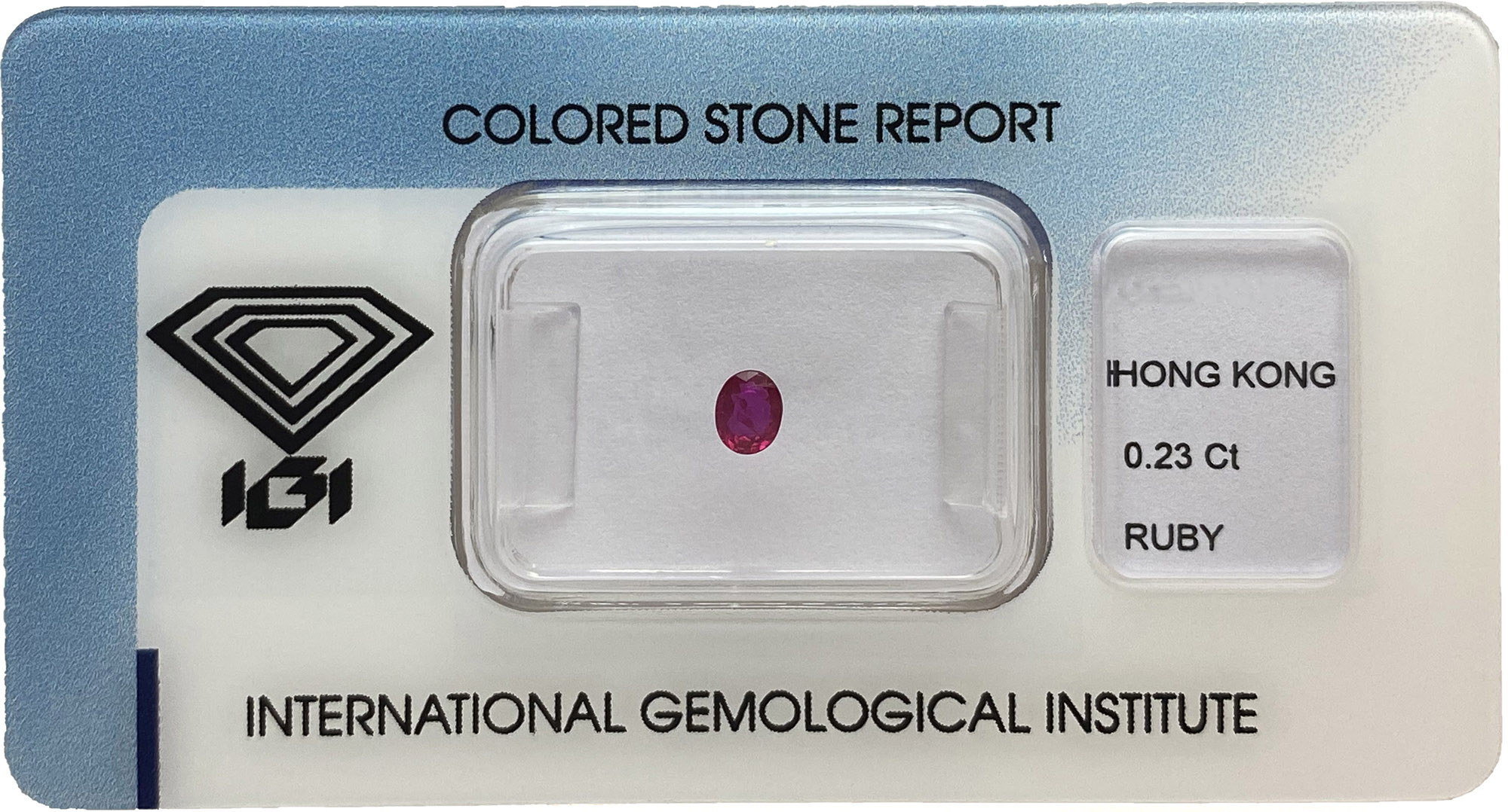 Rubino certificato IGI 0.23ct - Gioielleria Casavola Noci - idee regalo