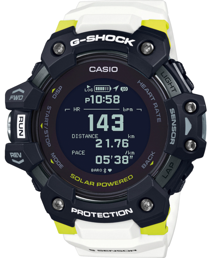 Casio G-Shock G-Squad GBD-H1000-1A7ER - Gioielleria Casavola Noci - smartwatch lettore cardio - idee regalo uomo sportivo