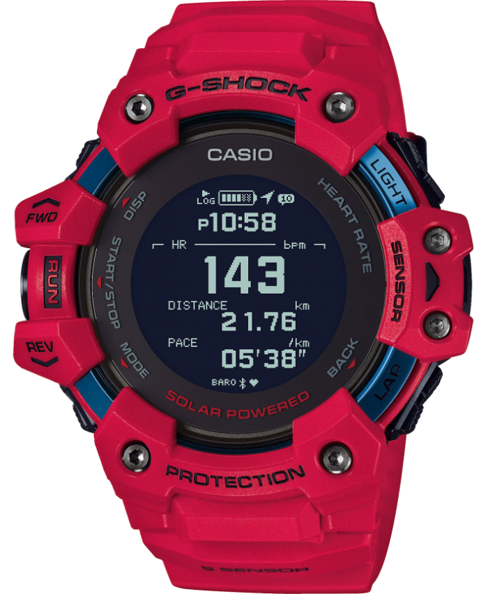 Casio G-Shock G-Squad GBD-H1000-4ER - Gioielleria Casavola Noci - smartwatch lettore cardio - idea regalo uomo