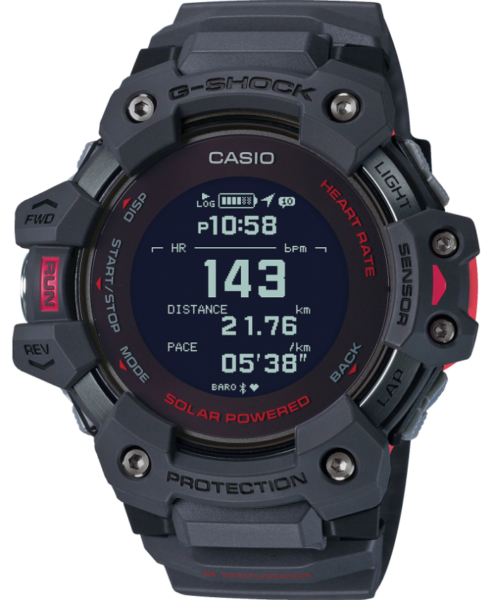 Casio G-Shock G-Squad GBD-H1000-8ER - Gioielleria Casavola Noci - smartwatch carica solare lettore cardio - idee regalo uomo