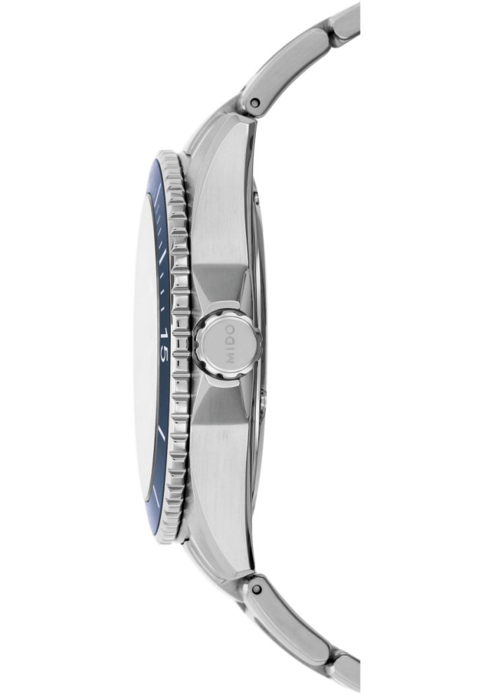 Mido Ocean Star 200 M026.430.11.041.00 - Gioielleria Casavola di Noci - corona - orologio subacqueo automatico uomo acciaio