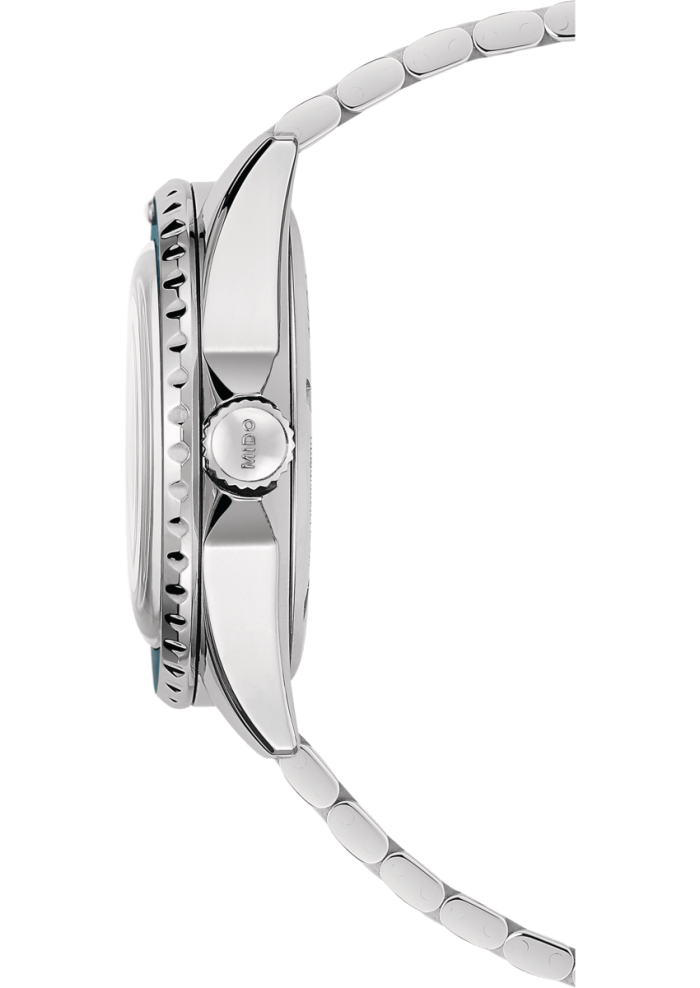 Mido Ocean Star Tribute M026.830.11.041.00 - Gioielleria Casavola Noci - orologio automatico uomo acciaio - corona