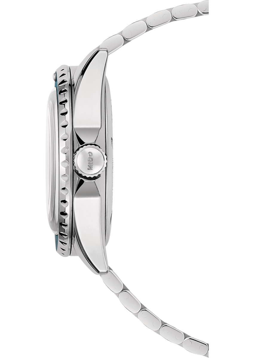 Mido Ocean Star Tribute M026.830.11.041.00 - Gioielleria Casavola Noci - orologio automatico uomo acciaio - corona