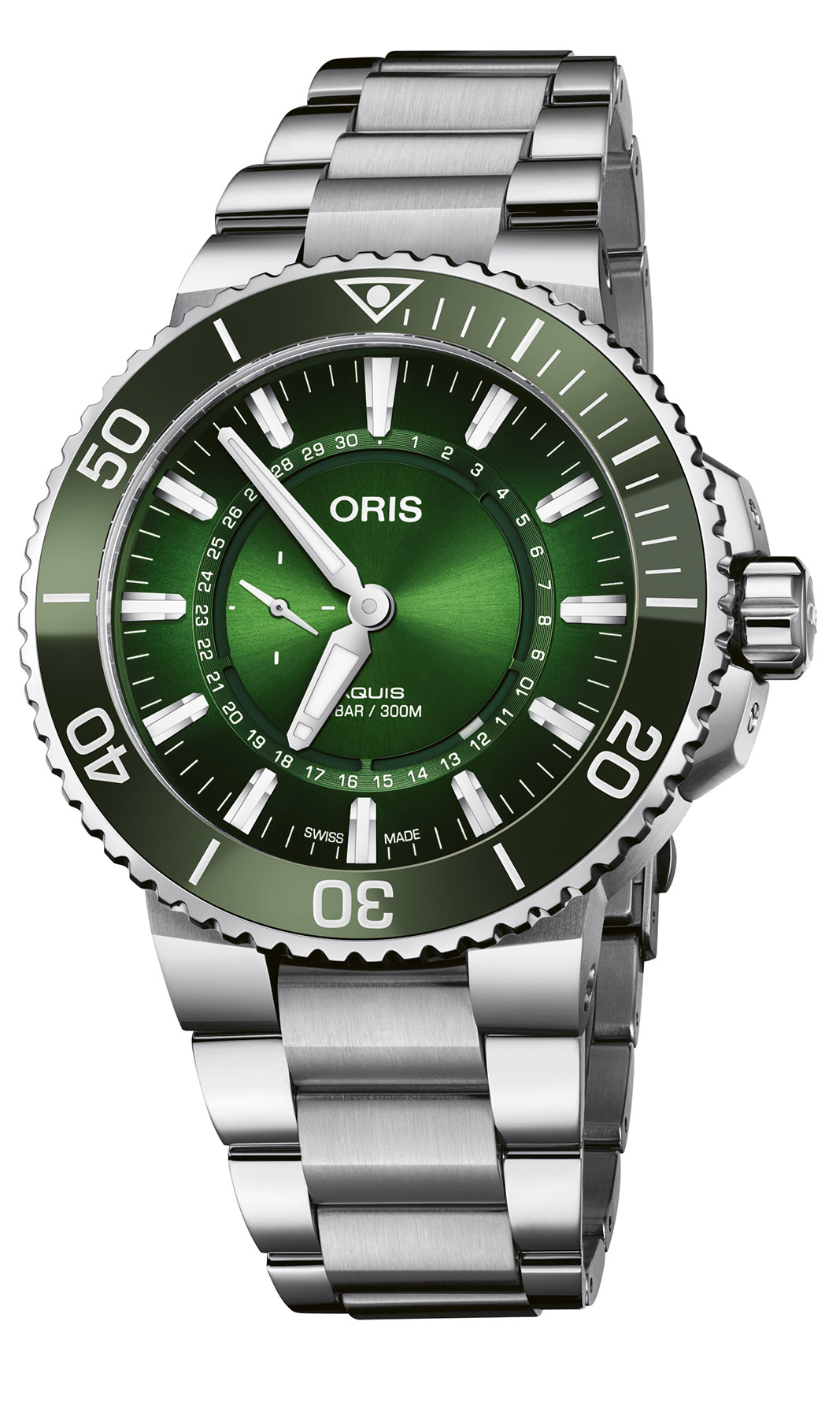 Oris Aquis Hangang 01 743 7734 4187-Set - Gioielleria Casavola Noci - orologio automatico acciaio uomo edizione limitata