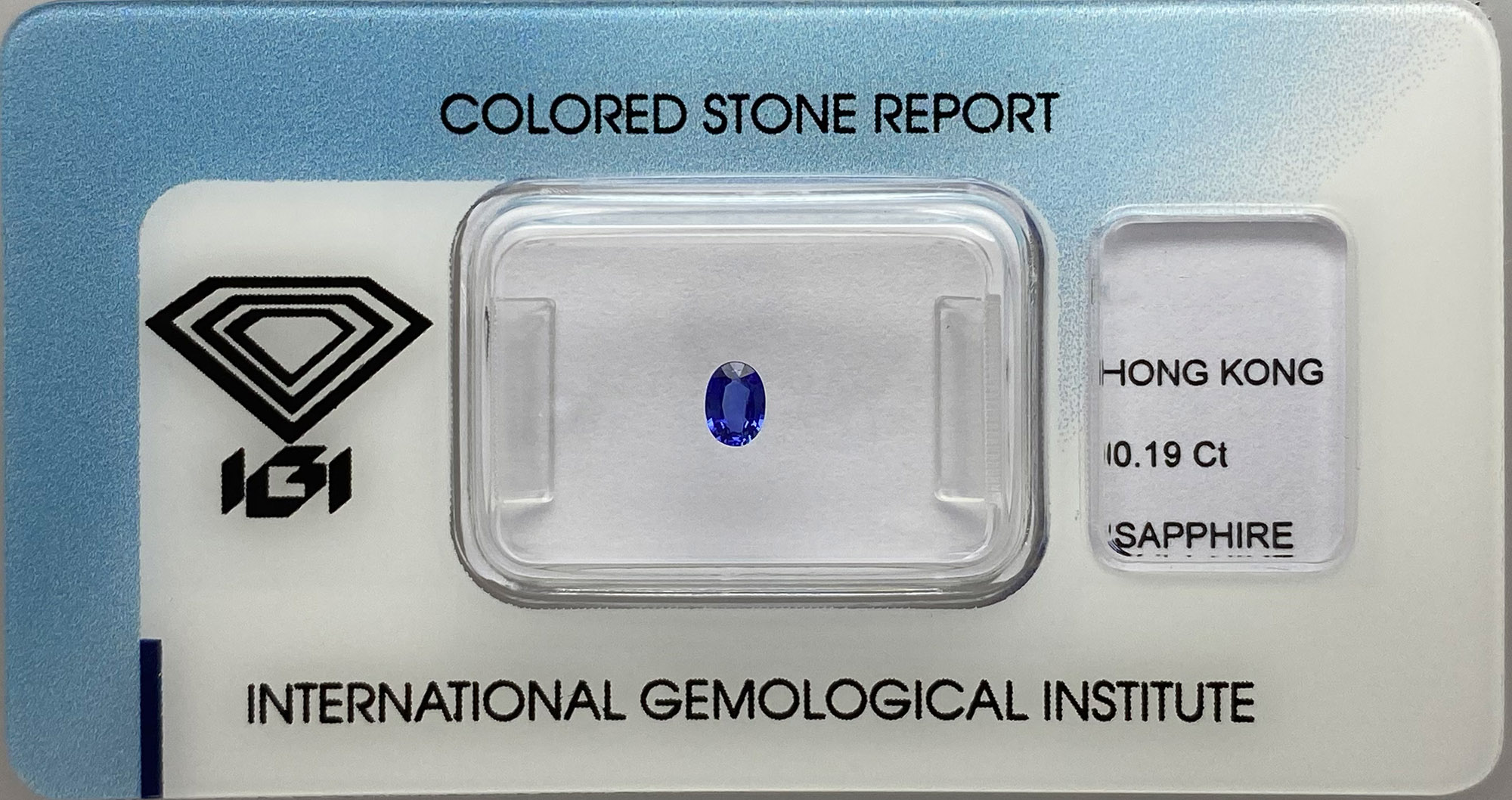 zaffiro blisterato - blister - investimento - battesimo -