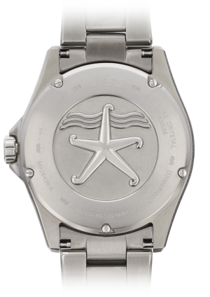 Mido Ocean Star 200 M026.430.44.061.00 - Gioielleria Casavola Noci - orologio subacqueo titanio - back - idee regalo uomo