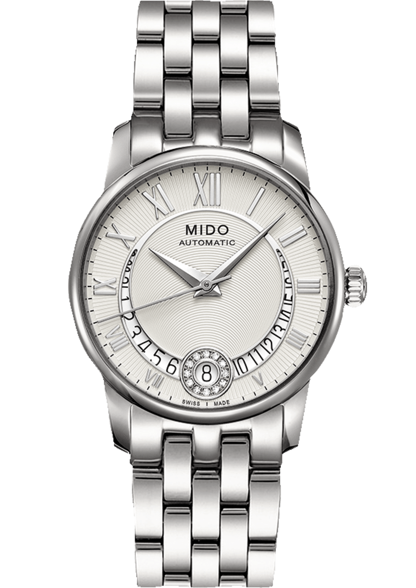Mido Baroncelli Diamonds M007.207.11.038.00 - Gioielleria Casavola Noci - orologio automatico - main - idee regalo donne