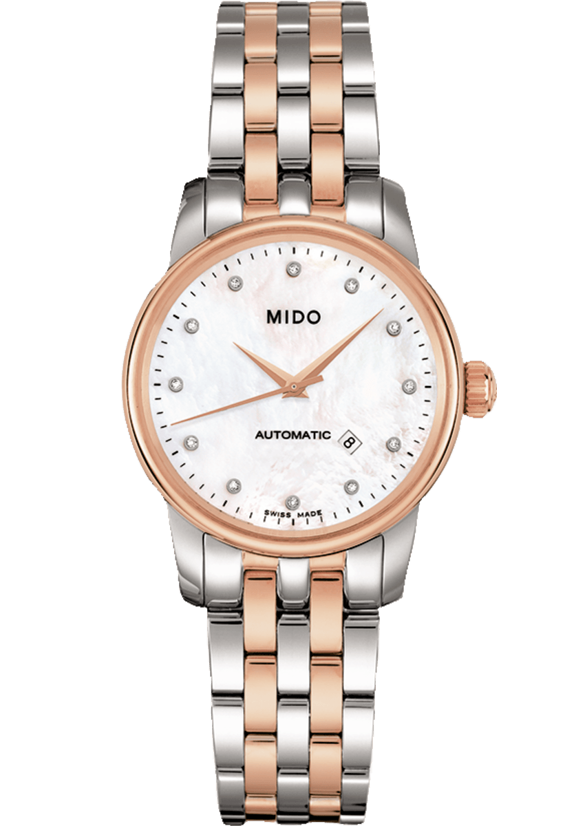 Mido Baroncelli M7600.9.69.1 - Gioielleria Casavola Noci - orologio donna diamanti - main - idee regalo