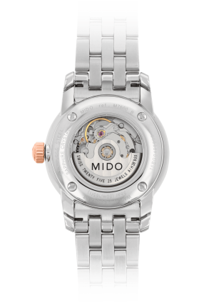 Mido Baroncelli M76009N61 - Gioielleria Casavola Noci - orologio automatico donna - fondello