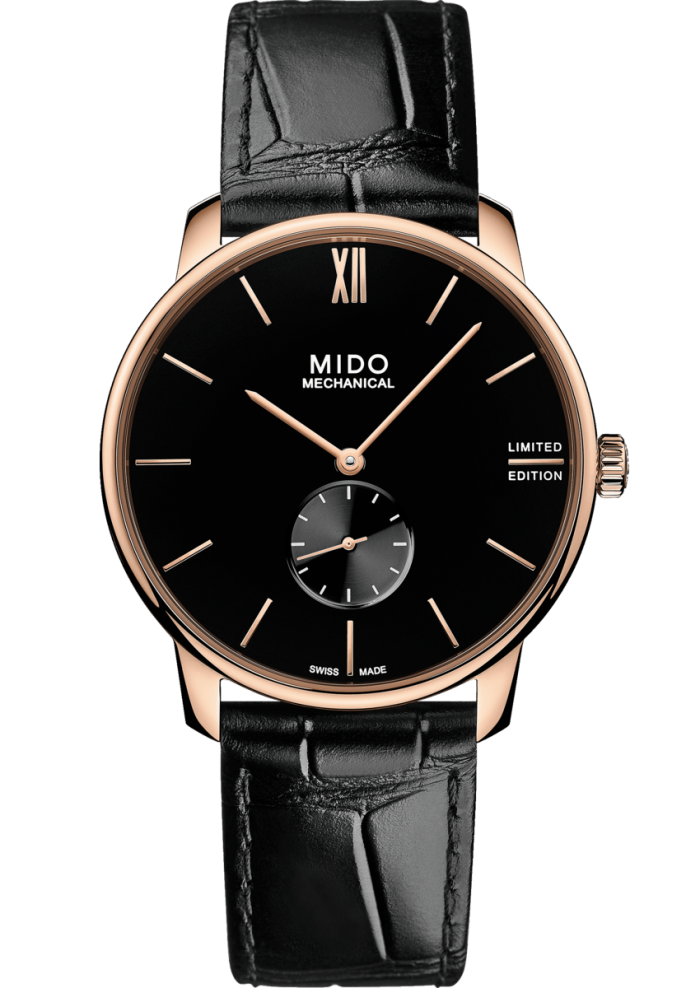 Mido Baroncelli Mechanical M037.405.36.050.00 - Casavola Noci - orologio sottile meccanico - limited edition - main - idee regalo uomo importante