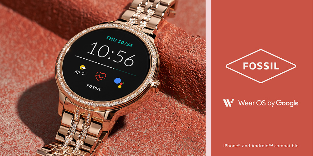Fossil Smartwatches Gen 5E - Wear OS by Google - Gioielleria Casavola Noci - donna - idee regalo hi tech