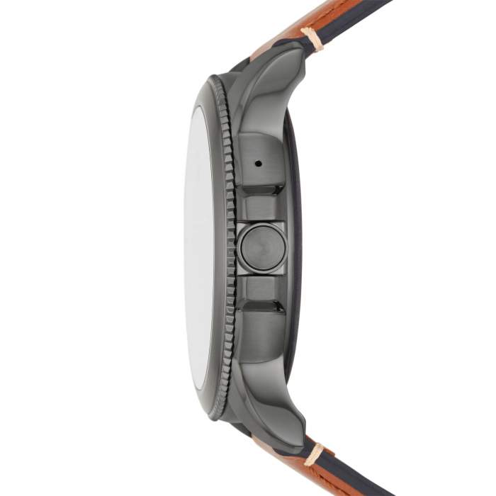 Fossil Gen 5E FTW4055 smartwatch Wear OS Google - Gioielleria Casavola Noci - idee regalo tecnologiche - pulsante