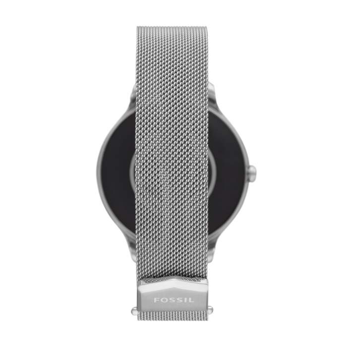 Fossil Gen 5E FTW6071 Smartwatch Android Wear OS Google Donne - Gioielleria Casavola Noci - idee regalo - cinturino maglia acciaio