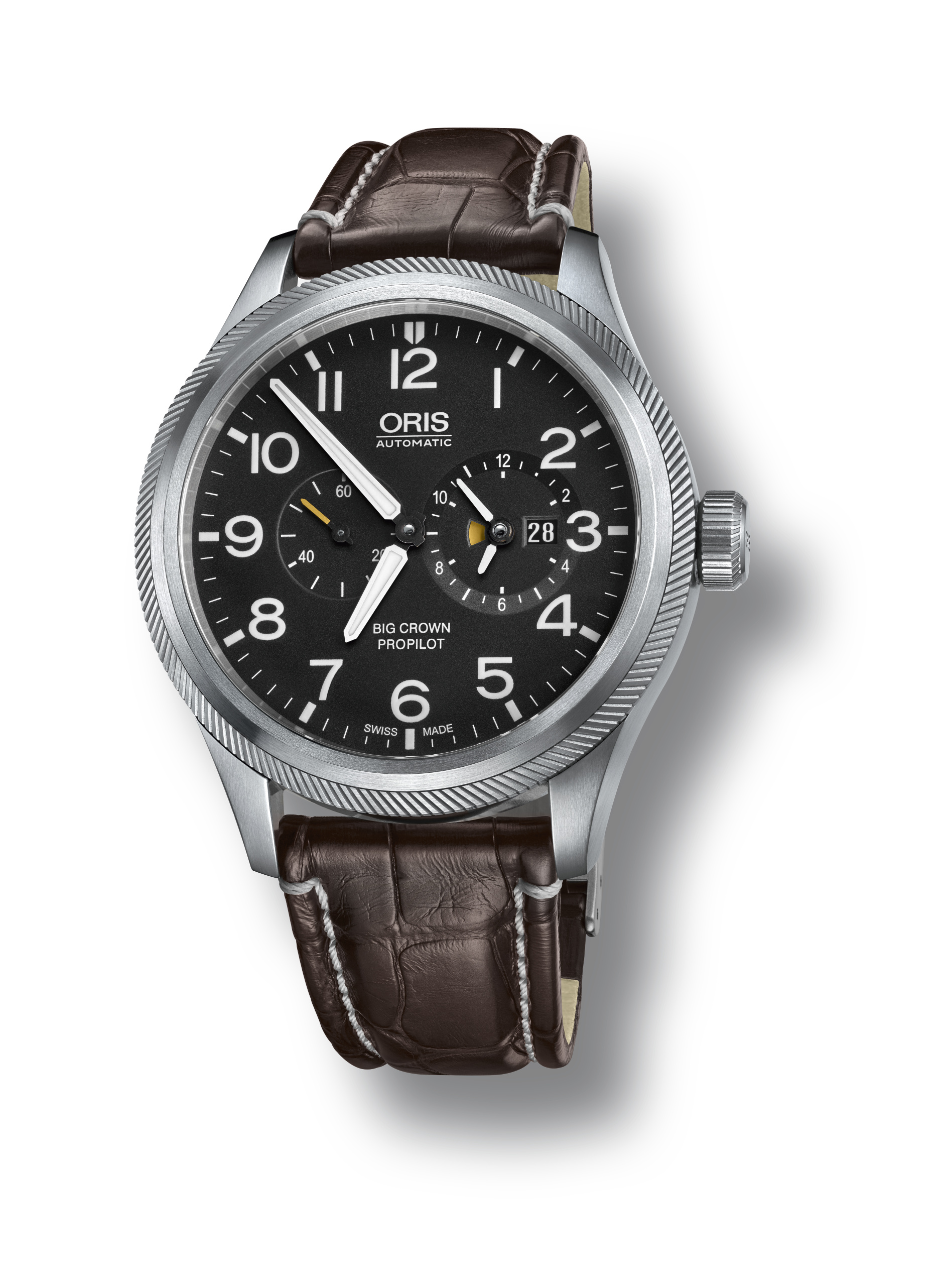 Oris Big Crown ProPilot Worldtimer 01 690 7735 4164-07 1 22 72FC - Gioielleria Casavola Noci - orologio automatico uomo ore del mondo