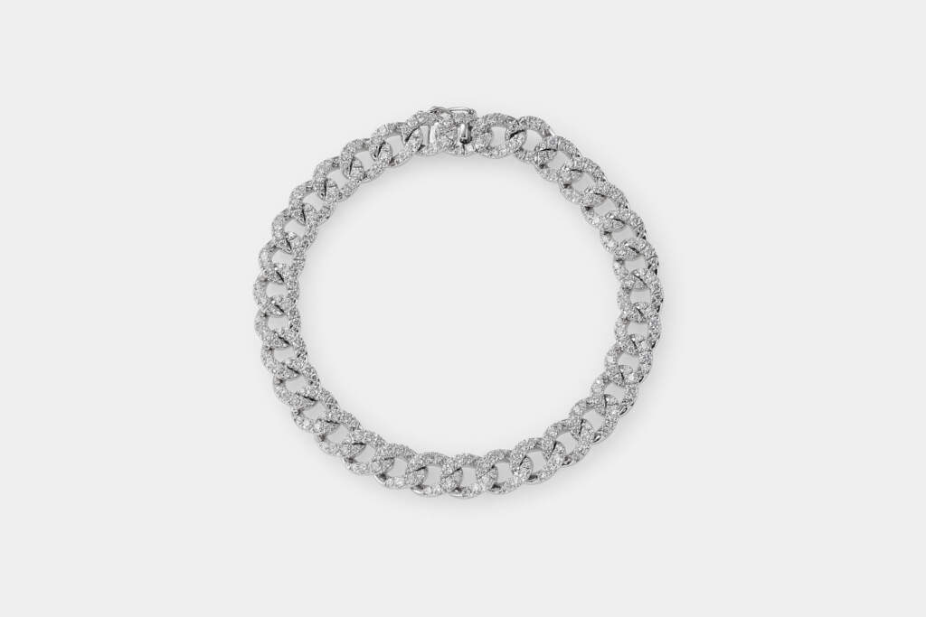 Crivelli bracciale groumette oro bianco - Gioielleria Casavola di Noci - idee regalo donne per tutte le occasioni