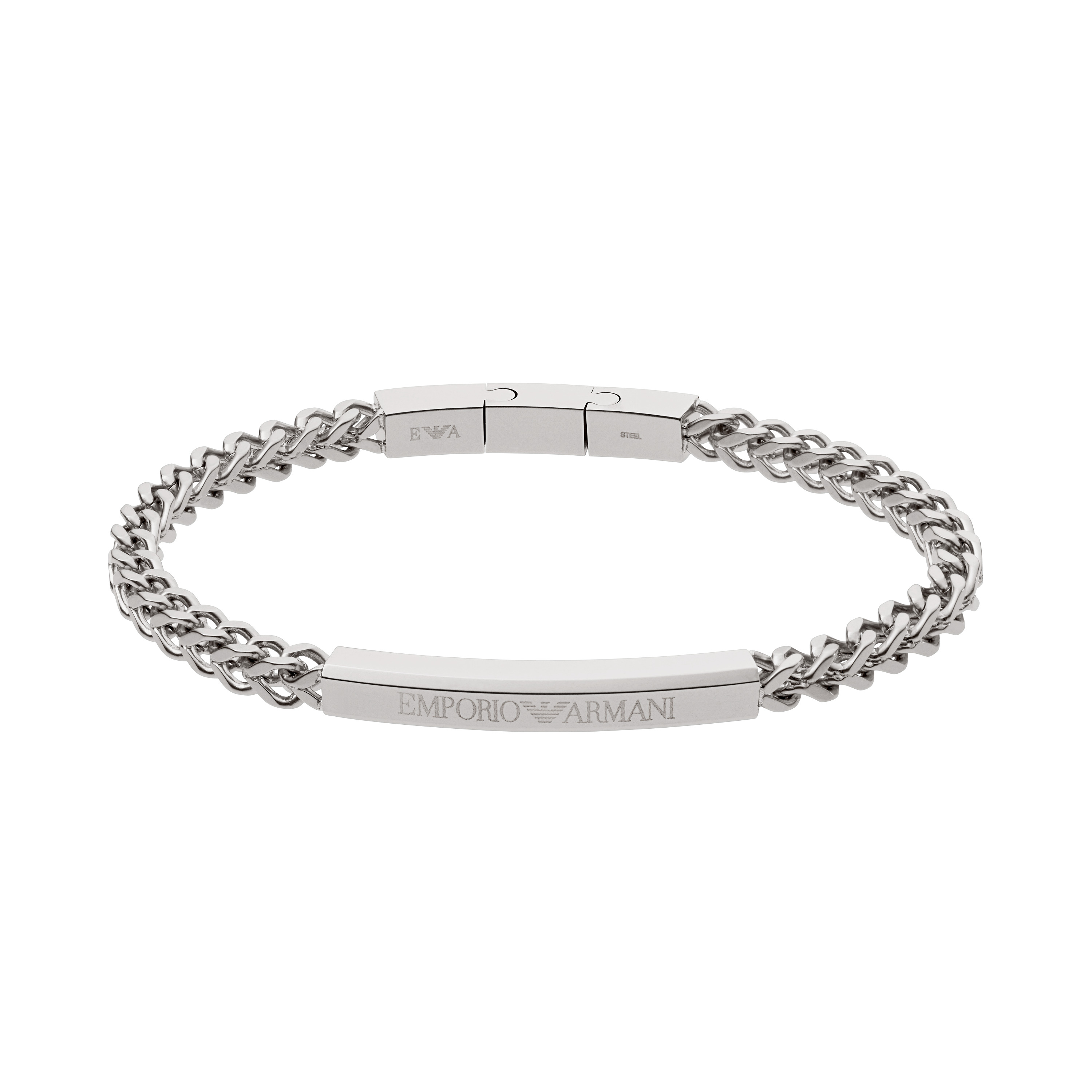 Emporio Armani bracciale EGS2416040 - Gioielleria Casavola di Noci - idee regalo uomo - gioiello in acciaio inox