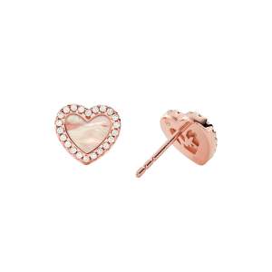 Michael Kors orecchini MKC1340A6791 - Gioielleria Casavola Noci - idee regalo donne - back - gioielli cuore
