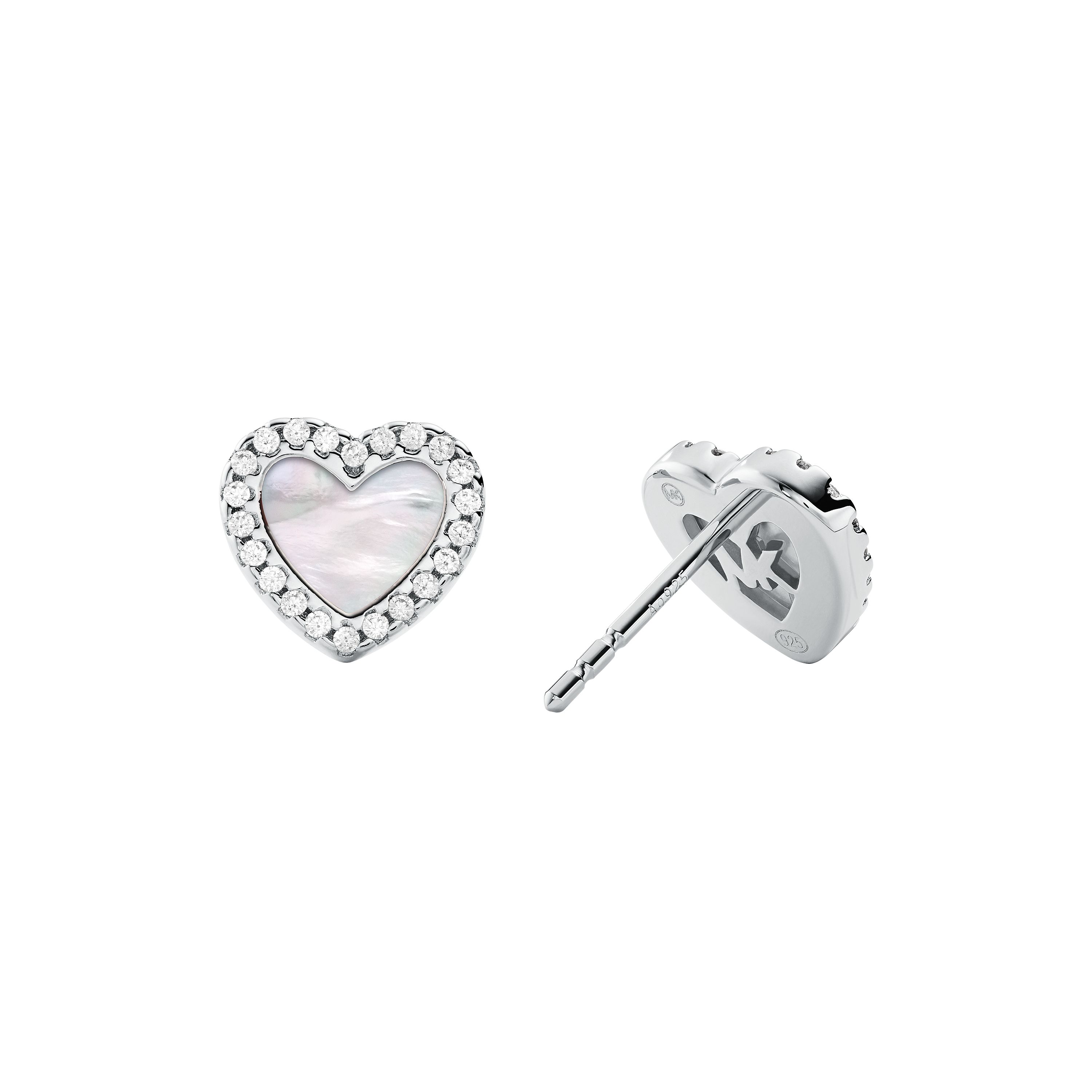 Michael Kors orecchini MKC1340AH040 - Gioielleria Casavola Noci idee regalo donne - back - gioiello a forma di cuore