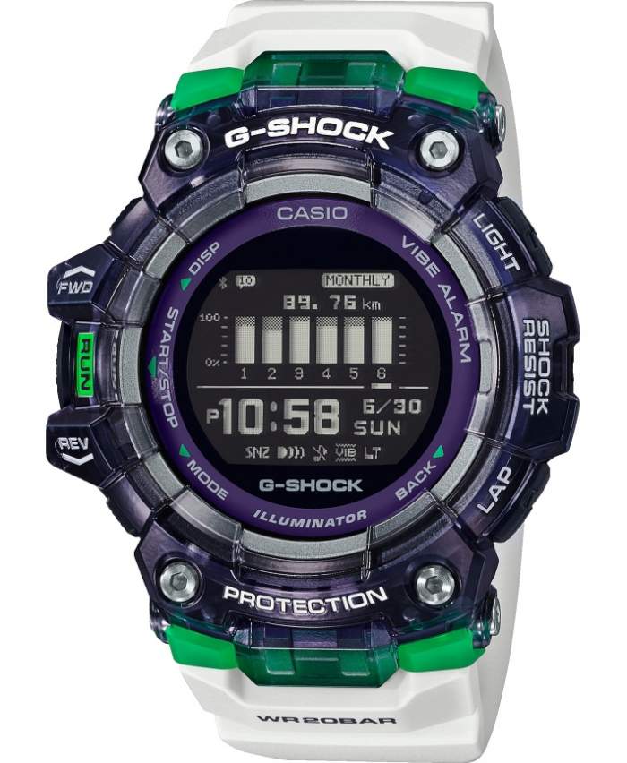 Casio G-Shock G-Squad GBD-100SM-1A7ER - Gioielleria Casavola Noci - orologio con activity tracker
