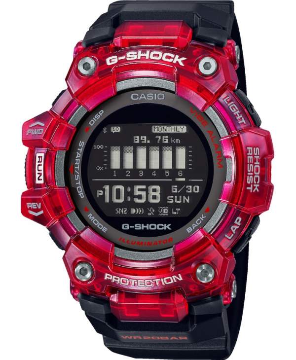 Casio G-Shock G-Squad GBD-100SM-4A1ER - Gioielleria Casavola Noci - activity tracker
