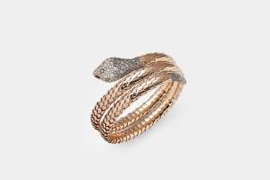 Crivelli bracciale serpente diamanti e rubini - Gioielleria Casavola Noci - idee regalo per occasioni importanti