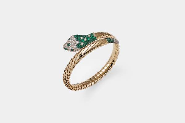 Crivelli bracciale serpente smeraldi - Gioielleria Casavola Noci - idee regalo speciali per occasioni importanti