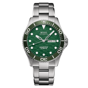 Mido Ocean Star 200C M042.430.11.091.00 - Gioielleria Casavola di Noci - orologio automatico quadrante verde - main - idee regalo uomo