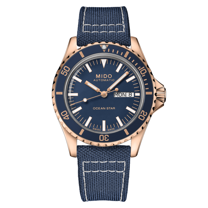 Mido Ocean Star Tribute M026.830.38.041.00 - Gioielleria Casavola Noci - orologio automatico oro rosa - main - idee regalo uomo